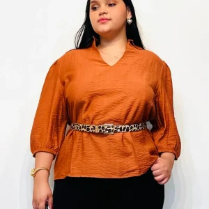 Blusa Nora Terracota